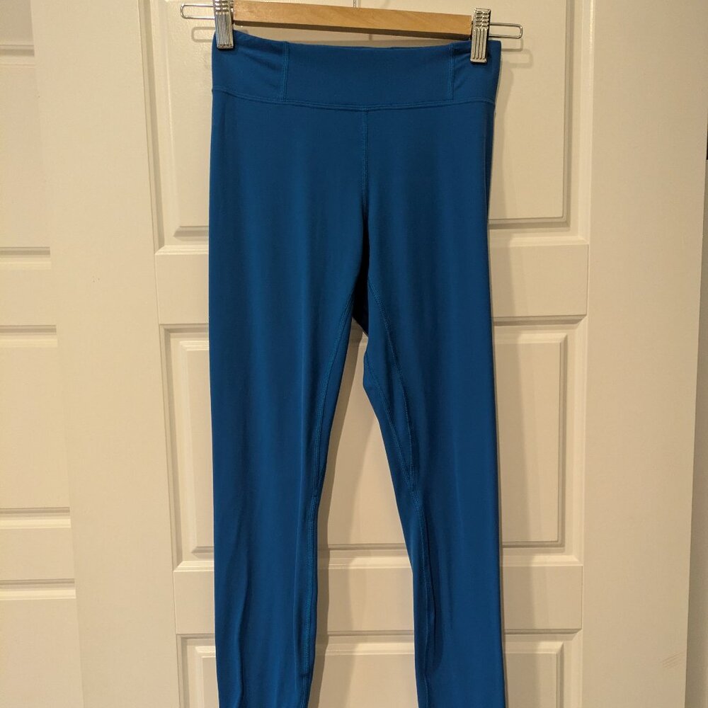 Patagonia Base Layer Kids' Maipo Leggings Blue Size L (12)